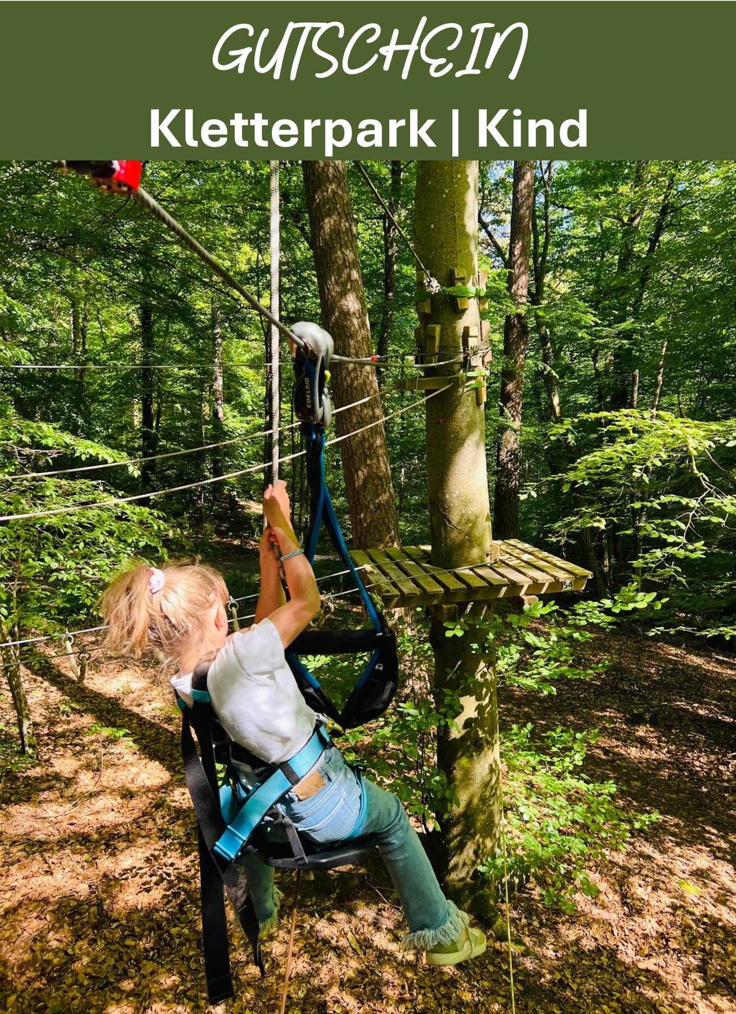 Gutschein Kletterpark | Kind