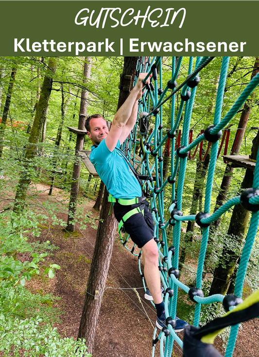 Gutschein Kletterpark | Erwachsene